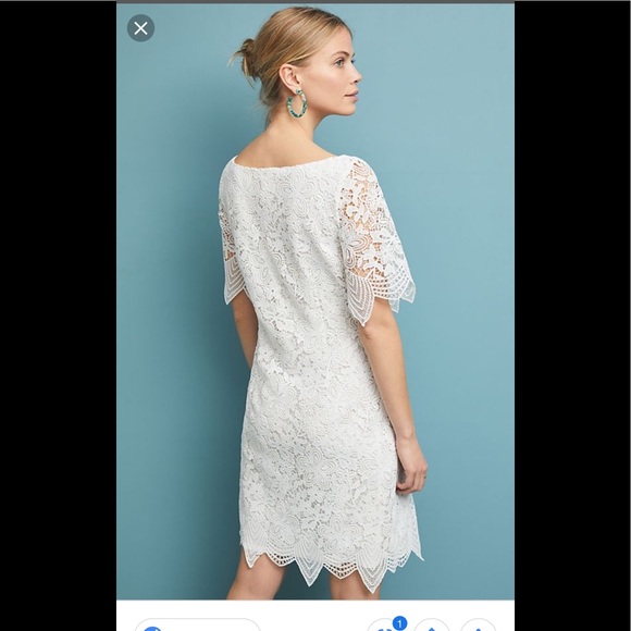 NWT Anthropologie Charleston lace mini dress - Picture 3 of 7